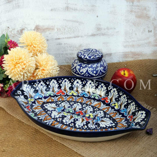 Plates & Platters Tranquility Oval Serving Dish